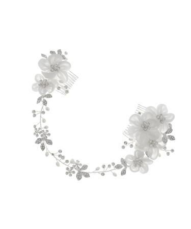Beaupretty Wedding Hair Comb flower bridal headpiece bridal bridal headdress Accessories Hair Accessories