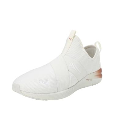 PUMA Women's Better Foam Prowl Slip WN's Road Running Shoe 40 EU Warm White Puma Copper Puma White