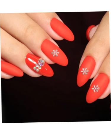 templateSnowflakes Nail Sequins Metal Slices Nail Stickers Decals Nail Art DIY Design - Buy Online on GoSupps.com