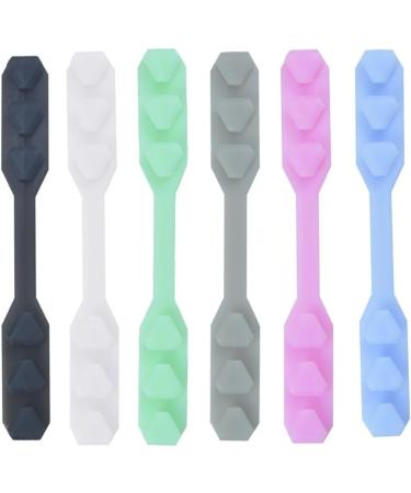 Minkissy 18 PCS Adjustable Mask Ear Rope Buckle Clips - Face Mask Accessories & Strap Holders for Enhanced Comfort - Buy Online on GoSupps.com