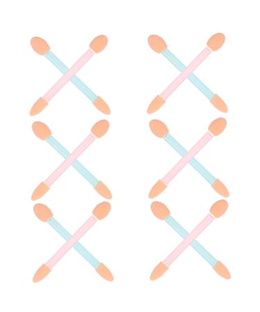 FOYTOKI 24pcs Eye Shadow Applicator Eyeshadow Sponge Foam Eyeshadow Brush Eye Makeup Brushes