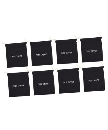 Beavorty 8 Pcs Hair Dryer Storage Bag Curly Bang Wig Hair Dryer Bag Hair Dryer Carrier Bags Cosmetic Bag