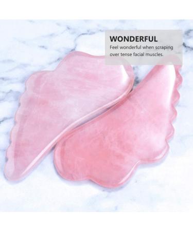 Quartz Wing Scraping Board - Natural Crystal Facial Scraping Plate for Enhanced Beauty | International Shipping Available - Buy Online on GoSupps.com