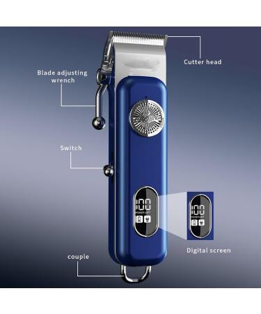 Hair Clippers for Men Adjustable Powerful Hair Clipper Cord/Cordless Electric Beard & Hair Trimmer For Men Professional Hair Cutter Machine - Buy Online on GoSupps.com