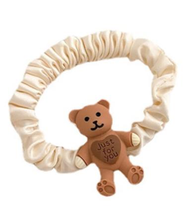 Non-Slip Cute Bear Hair Claw Hair Tie Small Catch Barrette No Slip Strong Hold Hair Jaw Clip Hair Accessories Barrettes Hair