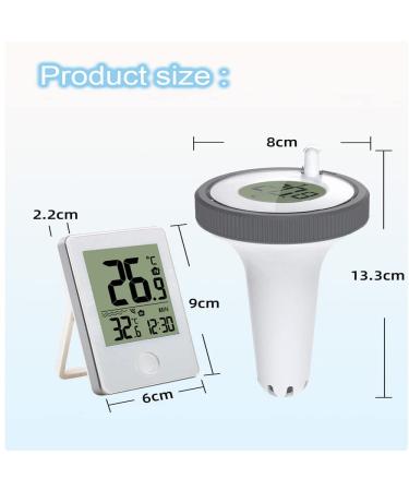 Digital Pool Thermometer | WLAN LCD Display | IPX7 Floating Thermometer for Pool & Pond - Buy Online on GoSupps.com