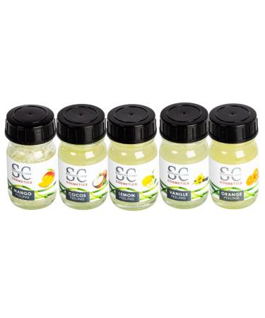 Sugaring Canane Sugar peeling |Sugar Body Scrub without preservatives |Shower & body peeling |Tester set 5x 30ml tester set 5x 30ml