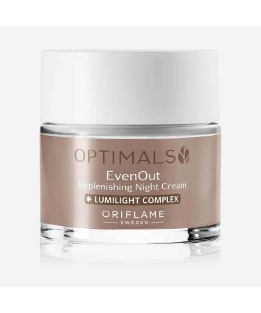 Buy Optimals Even Out Night Cream - Brightening & Hydrating Formula | Free International Shipping - Buy Online on GoSupps.com