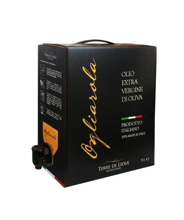 Terre Di Lidia - 1 x of 3 Liters - Extra virgin olive oil - Morò - Bag in Box 3 L - 100% Italian product - Cultivar Ogliarola – Campaign 2023/2024