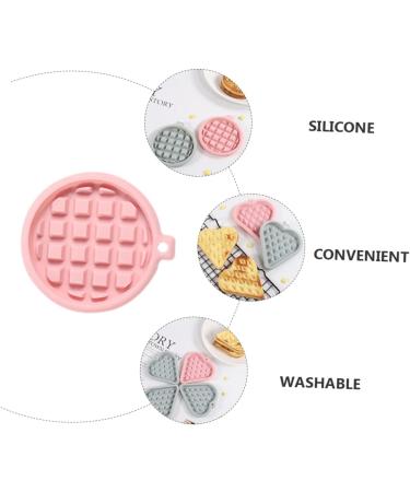 Milisten 3pcs Mold Cookie Silicone Muffin Pan Fondant Waffle Baking Pan Chocolate Chip Waffles Cajas para Con Chocolate Jelly Waffle Maker Mould Bakeware Silica Gel Round 12X11X1.6CM Random Color - Buy Online on GoSupps.com