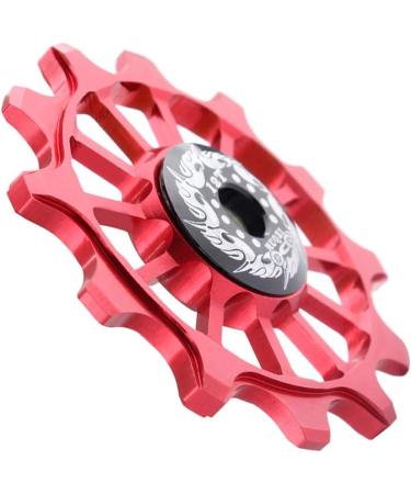 Saite 12T Rear Derailleur Pulley - Aluminum Alloy Jockey Wheel with Ceramic Guide - for Road, Mountain, MTB, BMX - Buy Online on GoSupps.com