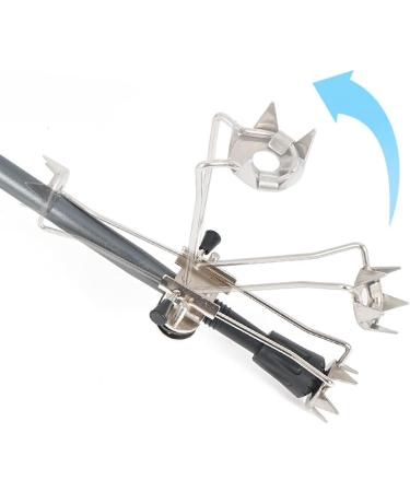 Ice Cane Tip Portable Walking Sticks Non-Slip Ice Tip Grip Crutches Attachment Trekking Accessories White - Buy Online on GoSupps.com