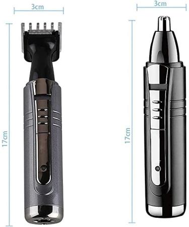 Nose and Ear Hair Trimmer - Painless Rechargeable Wet/Dry Grooming Tool for Men & Women - Easy to Clean & Maintain - Buy Online on GoSupps.com