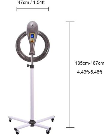 ZRABCD Perm Hair Heating Machine Baked Oil Hairdressing Heater Hair Dryer Perm Machine Barbershop Heating Led LCD Display Intelligent Temperature Control Rapid Heating Hair Salon Dryer/Gray/A - Buy Online on GoSupps.com