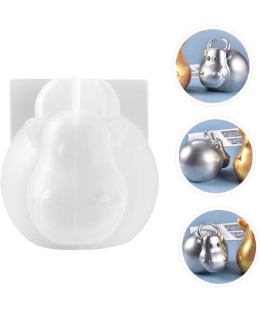 Anneome Resin Molds Cow Silicone Mold Cow Keychain Clear Epoxy Candy Molds Cow Shaped Cattle Shaped Mould Pendant Soap White 6.9X7.2CM - Buy Online on GoSupps.com