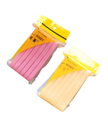 Beavorty 2 wet puff foundation makeup puffs loose powder puffs exfoliating loofah pad face sponges for cleansing pink tools Creative Face Puff major pva Sponge flutter