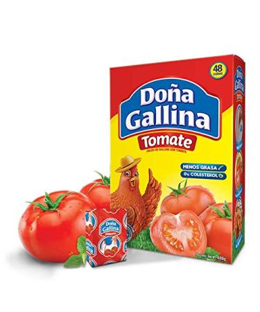 Tomato Chicken Bouillon Cubes 48 Pack from Dominican Republic - 18.62 oz Box - Buy Online on GoSupps.com