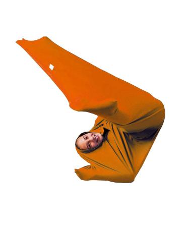 KANGXYSQ Dynamic Movement Stretchy Body Sox Sensory Socks For Kids & Adults Help Children With Autism ADHD And Improve Sensory Processing (Color : Orange Size : Large/L) Large/L Orange