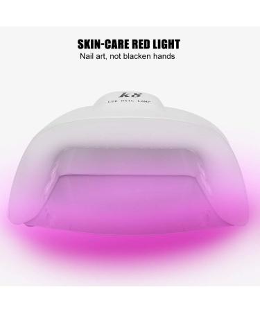 Portable LED Nail Lamp - Fast Drying Nail Polish Dryer for Home & Studio | Intelligent Gel Hardening Light (EU) - Buy Online on GoSupps.com