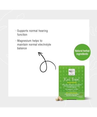 New Nordic Ear Tone Tablets - 30 Tablets for Ear Health Support - Buy Online on GoSupps.com