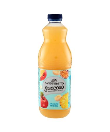 San Benedetto Juicy Pineapple Fusion Lot of 12 bottles in PET 1.5 l of fruit juice