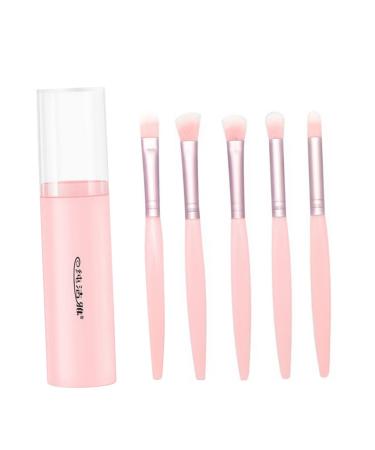 1set Set Eye Shadow Brush Set Eye Makeup Kits Eyeliner Brush Makeup Brish Holder Tool Stand Lash Holder Makeup Brush Holder Lash Kits Make up Pink Plastic Abs Plastic Handle