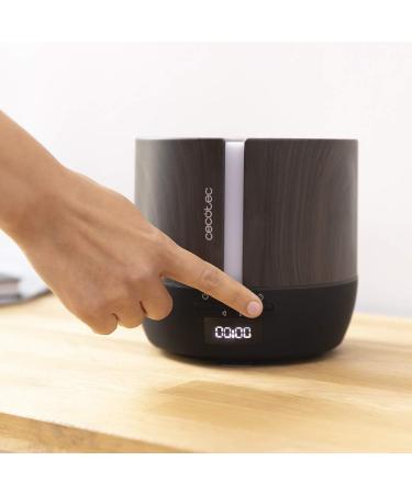 Cecotec Aroma Diffuser Pure Aroma 550 - 500ml Bluetooth Control LED Display 12-Hour Timer Black Woody - International Shipping Available - Buy Online on GoSupps.com