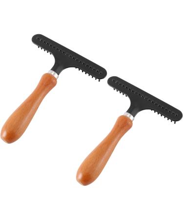Facesunny 2PCS Carpet Restoration Carpet Rake Rug Rake Hair Cleaner Suitable for Rug and Carpet - Buy Online on GoSupps.com
