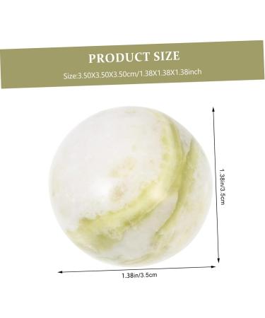 Solustre 1 Set Gymnastics Baoding Balls - Chinese Stress Balls for Hand Meditation & Sport | Lantian Jade - Buy Online on GoSupps.com