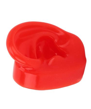 Simulated Ear Model for Acupuncture Clinics - Tough, Water-Resistant, Slick & Soft (Red) - Buy Online on GoSupps.com