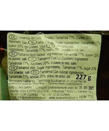 GOLDEN CHEF - Tamarind with Sugar - (1 x 227 g) - Buy Online on GoSupps.com