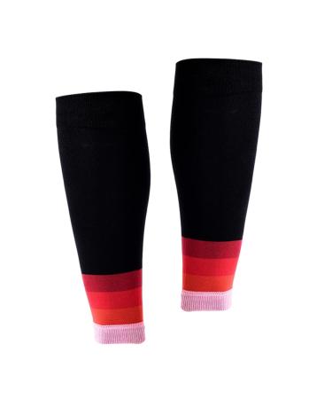 Yardwe Footless Compression Socks - Elastic Calf Support Sleeve for Men & Women - Breathable Shin Splint Relief & Sports Calf Brace - Red - Buy Online on GoSupps.com