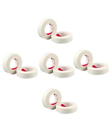 DOITOOL 10 Rolls Grafting Tape Fabric Tape Eyelash Women Lash Tape Line Eyelash Tool Lash Tape Breathable Mascara Tool Medical Tape Miss White Japan Non-woven Tape Dedicated