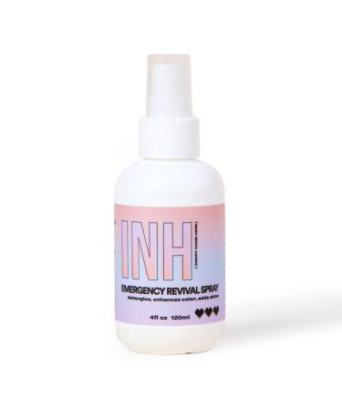 INH Hair Detangler Spray | Emergency Revival Spray, Natural and Synthetic Hair Detangler, Wig Spray for Hair Extensions - 4oz