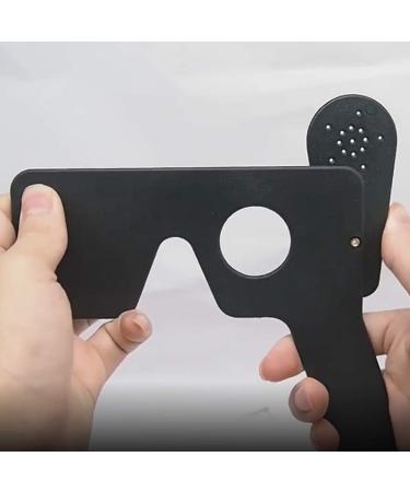 Dacvgog Professional Ophthalmic Lorgnette - 17 Pinhole Black Plastic Vision Test Tool for Accurate Eye Assessments | International Shipping Available - Buy Online on GoSupps.com