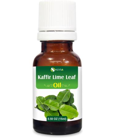 Kaffir Lime Leaf Oil (Citrus Hystrix) 100% Natural Pure Undiluted Uncut Essential Oil 15ml Kaffir Lime Leaf 15ml - Buy Online on GoSupps.com
