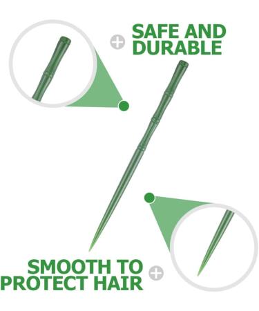 Minkissy Womens Vintage Chinese Hair Stick Jade Hair Chopstick Traditional Style Retro Hair Hair Clips Barrettes for Women Girls Bun Japanese - Buy Online on GoSupps.com