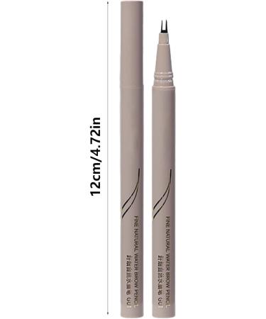 Double Tip Lower Lash Pen | Double Tip Quick Dry Waterproof Eyeliner Pen | Longwearing Eye Pencil Smudge Proof Liquid Eyeliner Liquid Eyebrow Pencil for Lower Eyelash Area Maijia Dark Brown - Buy Online on GoSupps.com