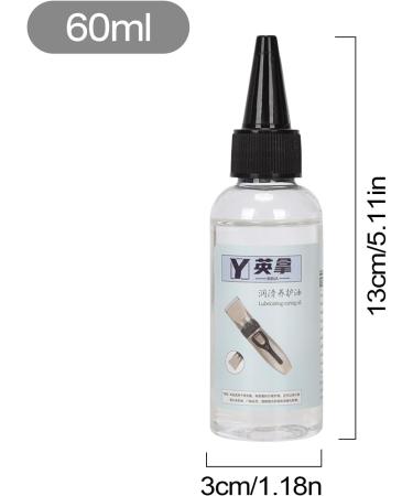  gifyym Hair Clipper Oil - Lubricating Oil - Beard Trimmer Oil Reduces Friction | 60ml Clipper Oil - Lubricating Oil for Hair Clippers Reduces Heat and Friction - Buy Online on GoSupps.com