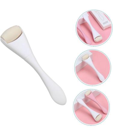 Beatifufu Oil Removal Roller Skin Care Roller Oil Absorbing Stone Roller Face Beauty Roller Facial Oil Absorbing Roller Volcanic Stone Roller Oil Control Facial Massager Volcano Stone Roller 10.30X2.70X1.50CM White - Buy Online on GoSupps.com