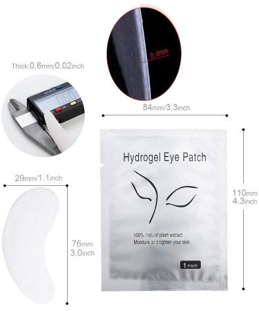 Chargenyang Under Eye Gel Pads - Lint-Free Eyelash Extension Patches (50 Pack) - Buy Online on GoSupps.com