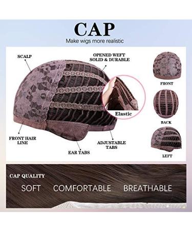 Piaou Ombre Black to Pink Synthetic Wig for Women - Long Natural Wave Heat Resistant Hair - Natural Looking - Buy Online on GoSupps.com