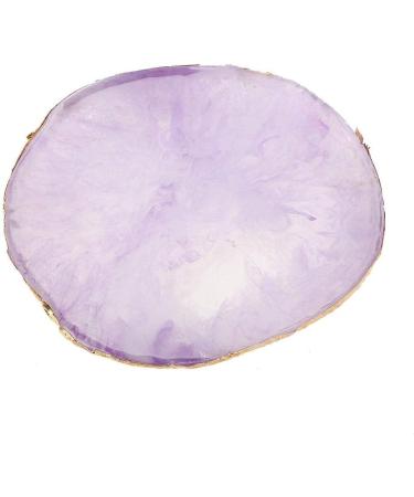 Premium Black Resin Nail Art Palette with Golden Edge - Perfect for Gel Manicure and Painting Tools - Buy Online on GoSupps.com