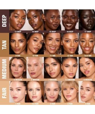 Charlotte Tilbury Original | Unreal Skin Sheer Glow Tint Moisturizing Foundation Stick | 9g | by BELLA (2 x FAIR 9 g (Pack of 1) - Buy Online on GoSupps.com