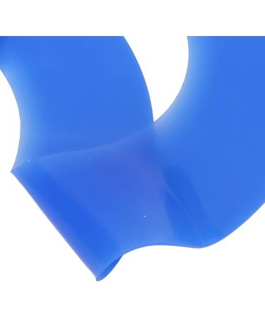 Waterproof Haircut Collar - Silicone Salon Hair Dyeing Pad for Professional Hair Cutting | Blue Haircut Neck Collar - Buy Online on GoSupps.com