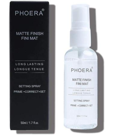 Phoera Cover Make Up Foundation Set - Matte Airbrush Foundation Makeup Primer Setting Powder & Spray for Flawless Finish | Shop Internationally - Buy Online on GoSupps.com
