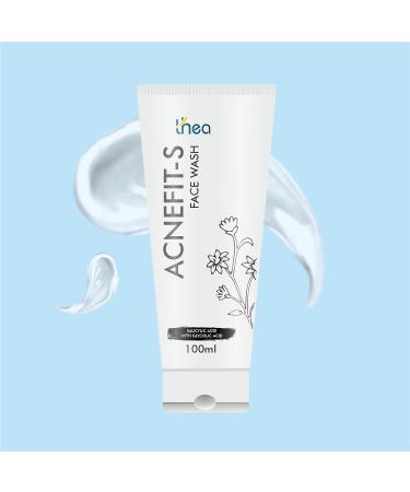 ACNEFIT-S Face Wash 100ml | 2% Salicylic Acid & 1% Glycolic Acid | Foaming Cleanser for Acne-Prone Skin | Fights Pimples Blackheads & Breakouts | International Shipping Available - Buy Online on GoSupps.com