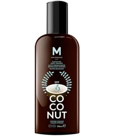 COCONUT suntan oil dark tanning SPF6 100 ml - Buy Online on GoSupps.com