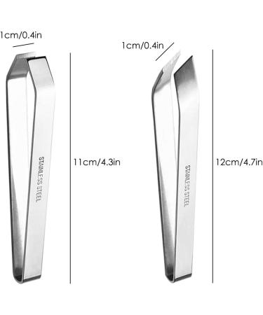 3 Pcs Fish Bone Tweezers  Stainless Steel 2 Flat and 1 Slant Tweezers  maxin Pliers Remover Tool for Remove Fish Bones  Needle Dones  Scales - Buy Online on GoSupps.com