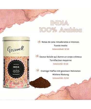  Granell Caf s 1940 Granell Caf s 1940 - Oigens - India | Ground Coffee 100% Arabica Coffee - Suuutil Coffee with Woody Taste Good Aroma & Creamy Body - 250g - Buy Online on GoSupps.com